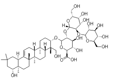 Soyasaponin-Ba Structure