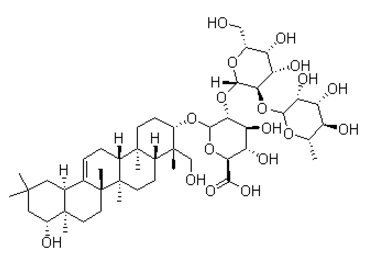 Soyasaponin-Bb Structure