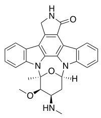 Staurosporine (AM-2282) Structure