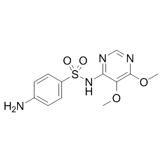 Sulfadoxine Structure