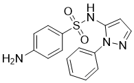 Sulfaphenazole Structure