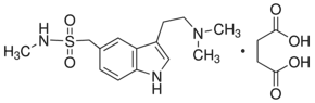 Sumatriptan succinate Structure