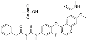 TAS-115 mesylate Structure