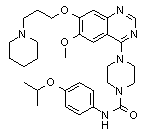 Tandutinib Structure