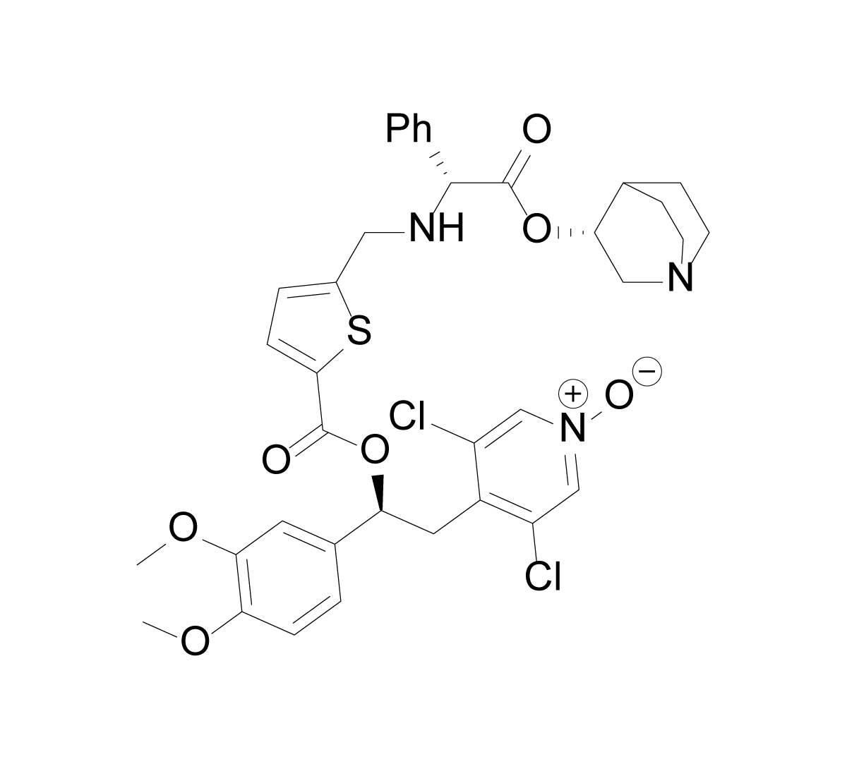 Tanimilast Structure