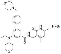 Tazemetostat hydrobromide Structure