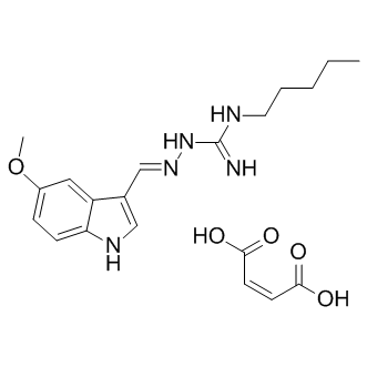 Tegaserod maleate Structure