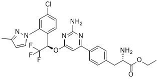 Telotristat ethyl Structure