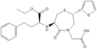 Temocapril Structure