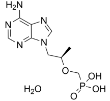 Tenofovir hydrate Structure