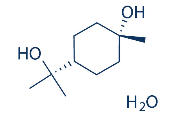 Terpin hydrate Structure