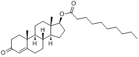 Testosterone decanoate Structure