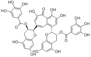 Theaflavin 3,3'-digallate Structure