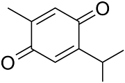 Thymoquinone Structure