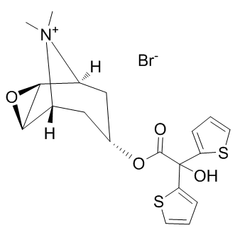 Tiotropium Bromide   Structure