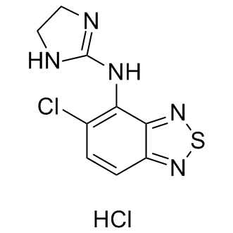 Tizanidine HCl Structure