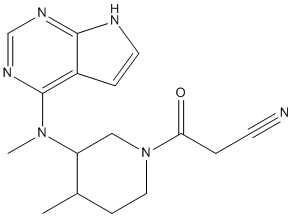 Tofacitinib Structure