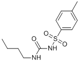 Tolbutamide Structure