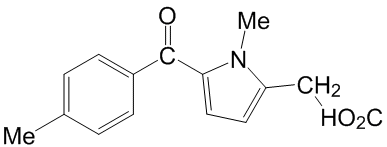 Tolmetin Sodium Structure