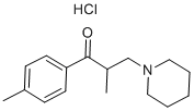 Tolperisone hydrochloride Structure