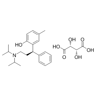 Tolterodine tartrate Structure