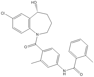 Tolvaptan Structure