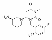 Trelagliptin Structure