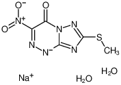 Triazavirin Structure