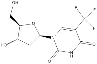 Trifluridine Structure