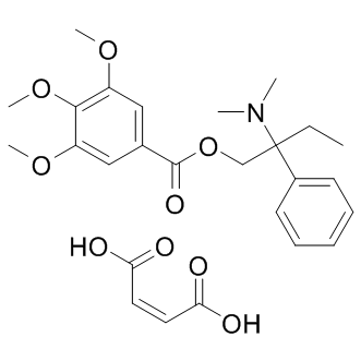 Trimebutine maleate Structure