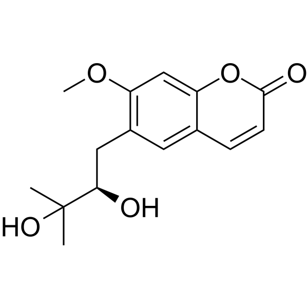 Peucedanol Structure