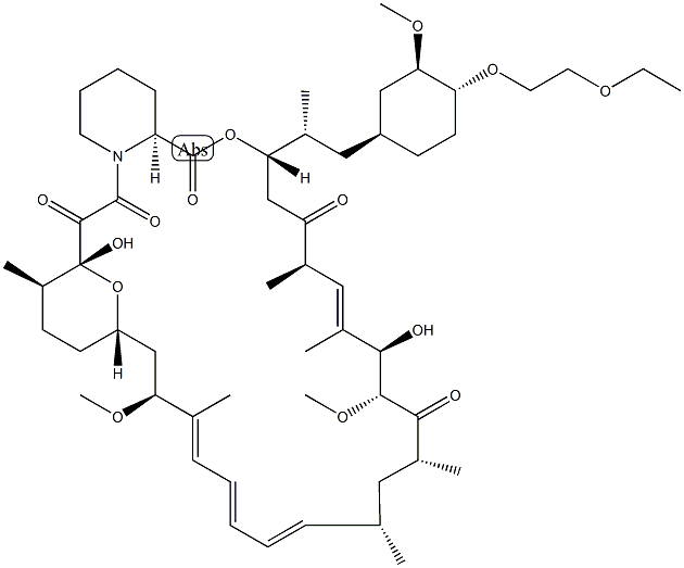 Umirolimus  Structure