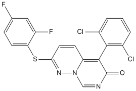 VX-745 Structure