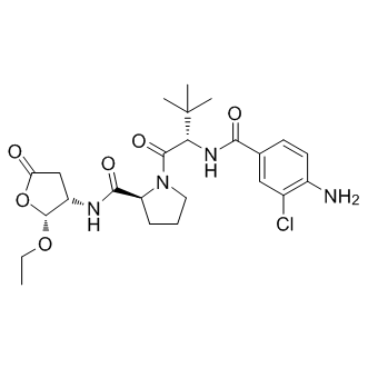 VX-765 (Belnacasan) Structure