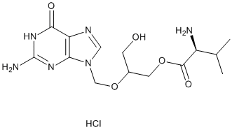 Valganciclovir hydrochloride Structure