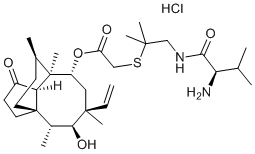 Valnemulin hydrochloride Structure