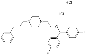 Vanoxerine dihydrochloride Structure