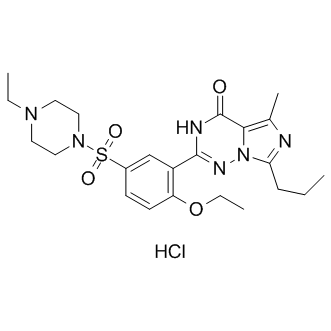 Vardenafil HCl Structure