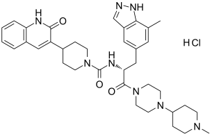 Vazegepant hydrochloride Structure