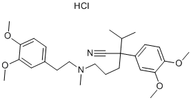 Verapamil hydrochloride Structure