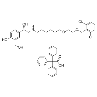 Vilanterol trifenatate Structure