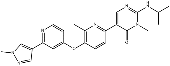 Vimseltinib Structure