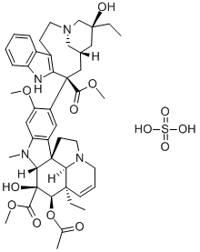 Vinblastine sulfate Structure
