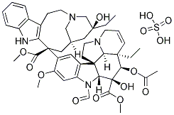 Vincristine sulfate Structure