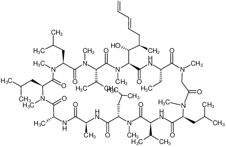 Voclosporin (ISATX247) Structure
