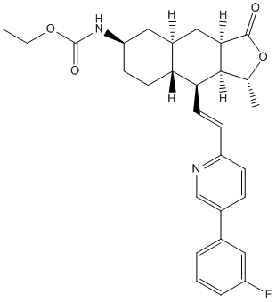 Vorapaxar Structure