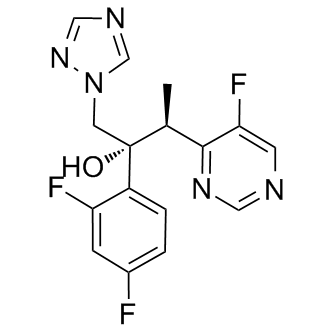 Voriconazole Structure