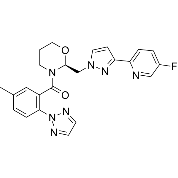 Vornorexant Structure