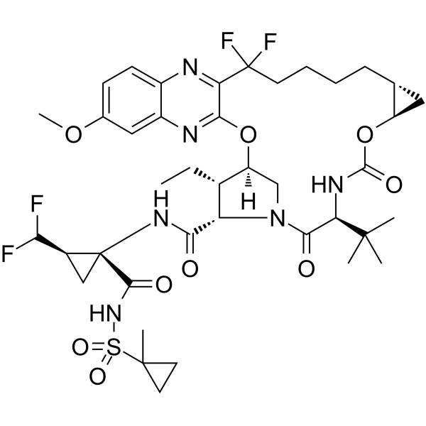 Voxilaprevir (GS-9857) Structure