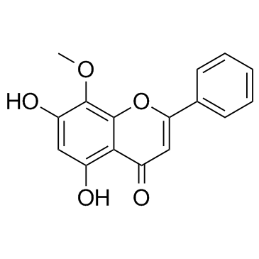 Wogonin Structure